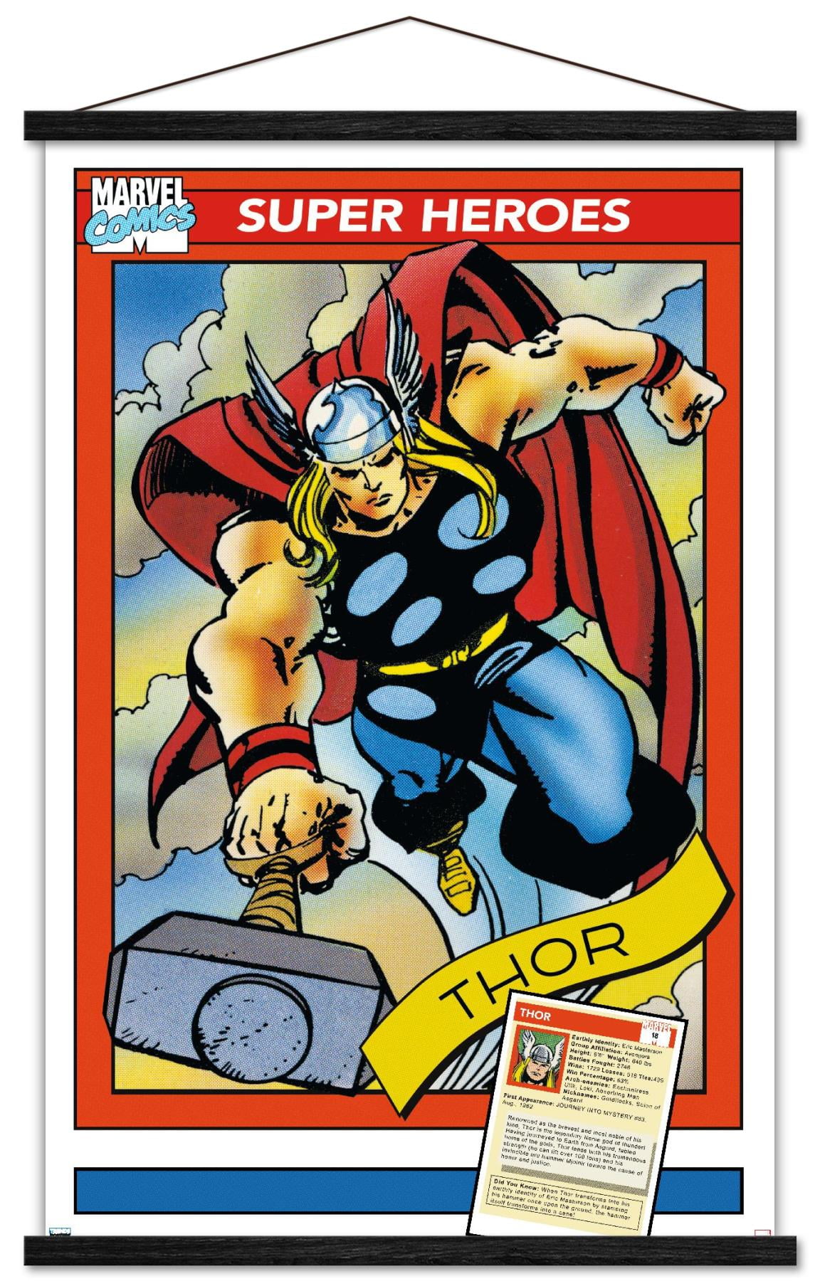 Marvel Thor: Love and Thunder - Amazing Wall Poster, 14.725 x 22.375  Framed 