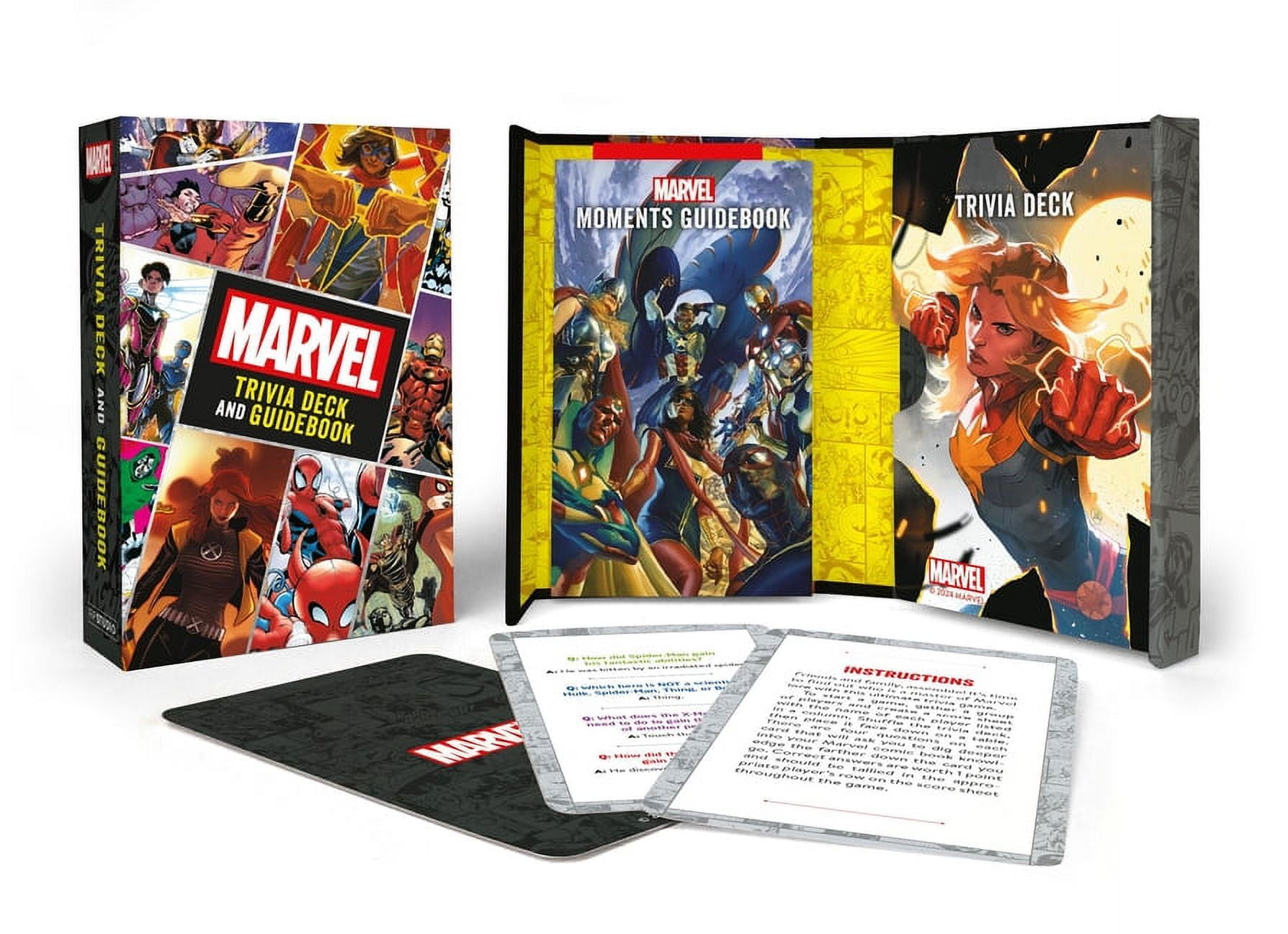 Marvel: Trivia Deck and Guidebook (Cards)