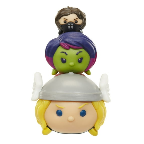 Marvel Tsum Tsum 3-Pack Figures - Thor/Gamora/Winter Soldier