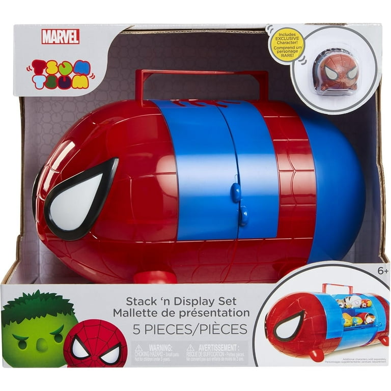 Marvel Tsum Tsum Spider-Man Stack 'N Display Set - Walmart.com