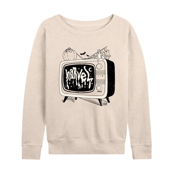 Marvel - Tv Logo  - Women's French Terry Long Sleeve Shirt