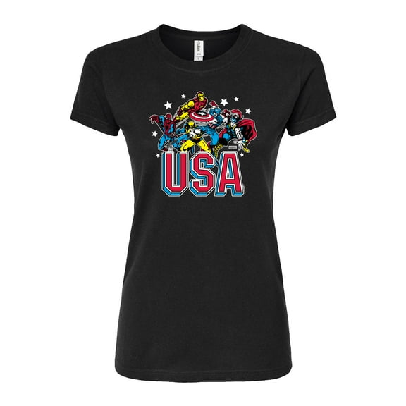 Marvel - USA - Juniors Fitted Graphic T-Shirt