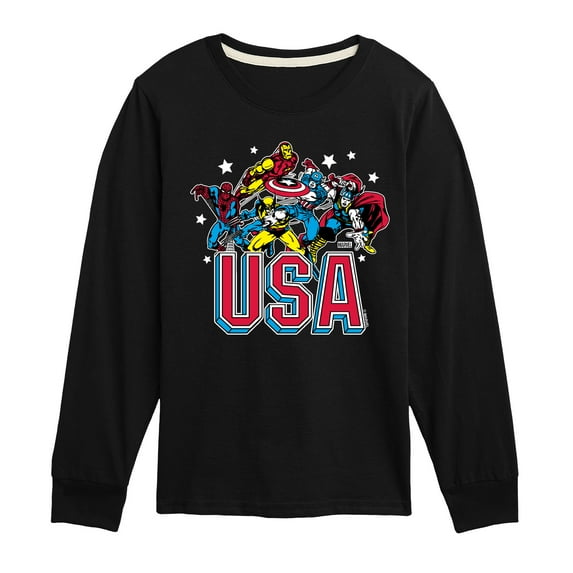 Marvel - USA - Kids Long Sleeve Graphic T-Shirt
