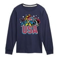 thumbnail image 1 of Marvel - USA - Kids Long Sleeve Graphic T-Shirt, 1 of 5