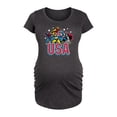 thumbnail image 1 of Marvel - USA - Maternity Scoop Neck Graphic T-Shirt, 1 of 5