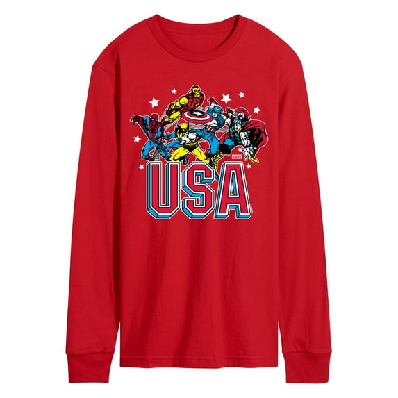 Marvel - USA - Men's Long Sleeve Graphic T-Shirt