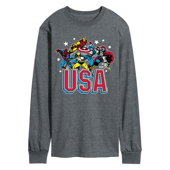 Marvel - USA - Men's Long Sleeve Graphic T-Shirt