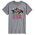 thumbnail image 1 of Marvel - USA - Men's Short Sleeve Graphic Tee, 1 of 5