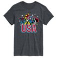 thumbnail image 1 of Marvel - USA - Men's Short Sleeve Graphic Tee, 1 of 5