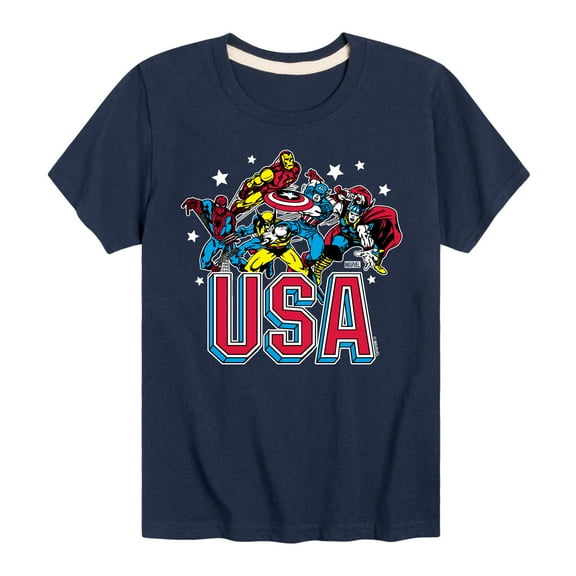 Marvel - USA - Toddler And Youth Short Sleeve Graphic T-Shirt