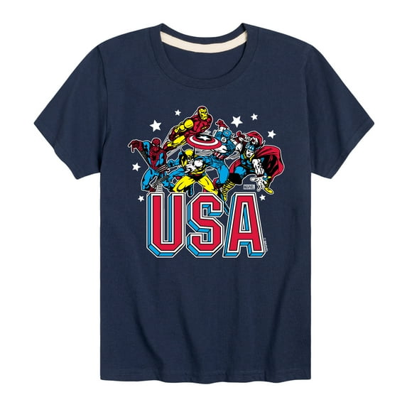 Marvel - USA - Toddler And Youth Short Sleeve Graphic T-Shirt