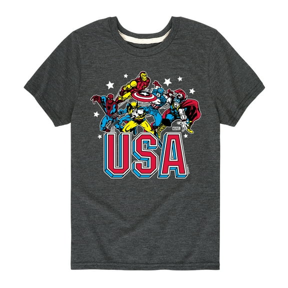 Marvel - USA - Toddler And Youth Short Sleeve Graphic T-Shirt