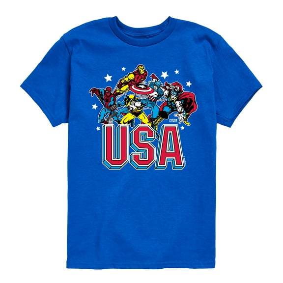 Marvel - USA - Toddler And Youth Short Sleeve Graphic T-Shirt