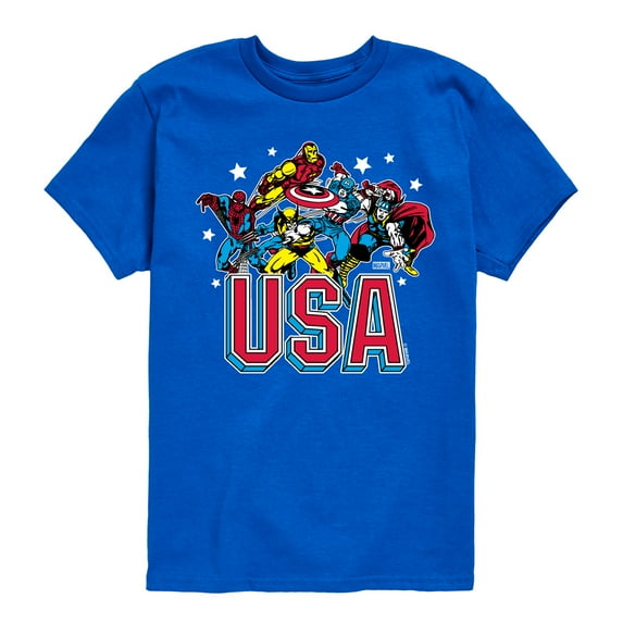 Marvel - USA - Toddler And Youth Short Sleeve Graphic T-Shirt