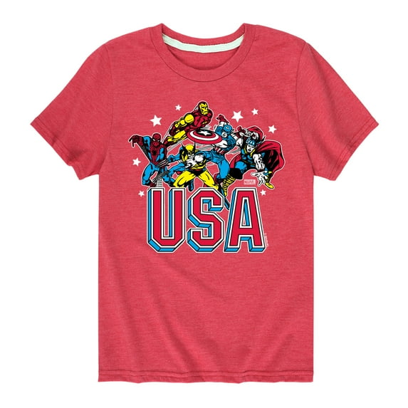 Marvel - USA - Toddler And Youth Short Sleeve Graphic T-Shirt