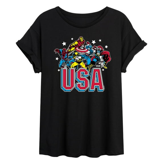 Marvel - USA - Women's Oversized Graphic T-Shirt