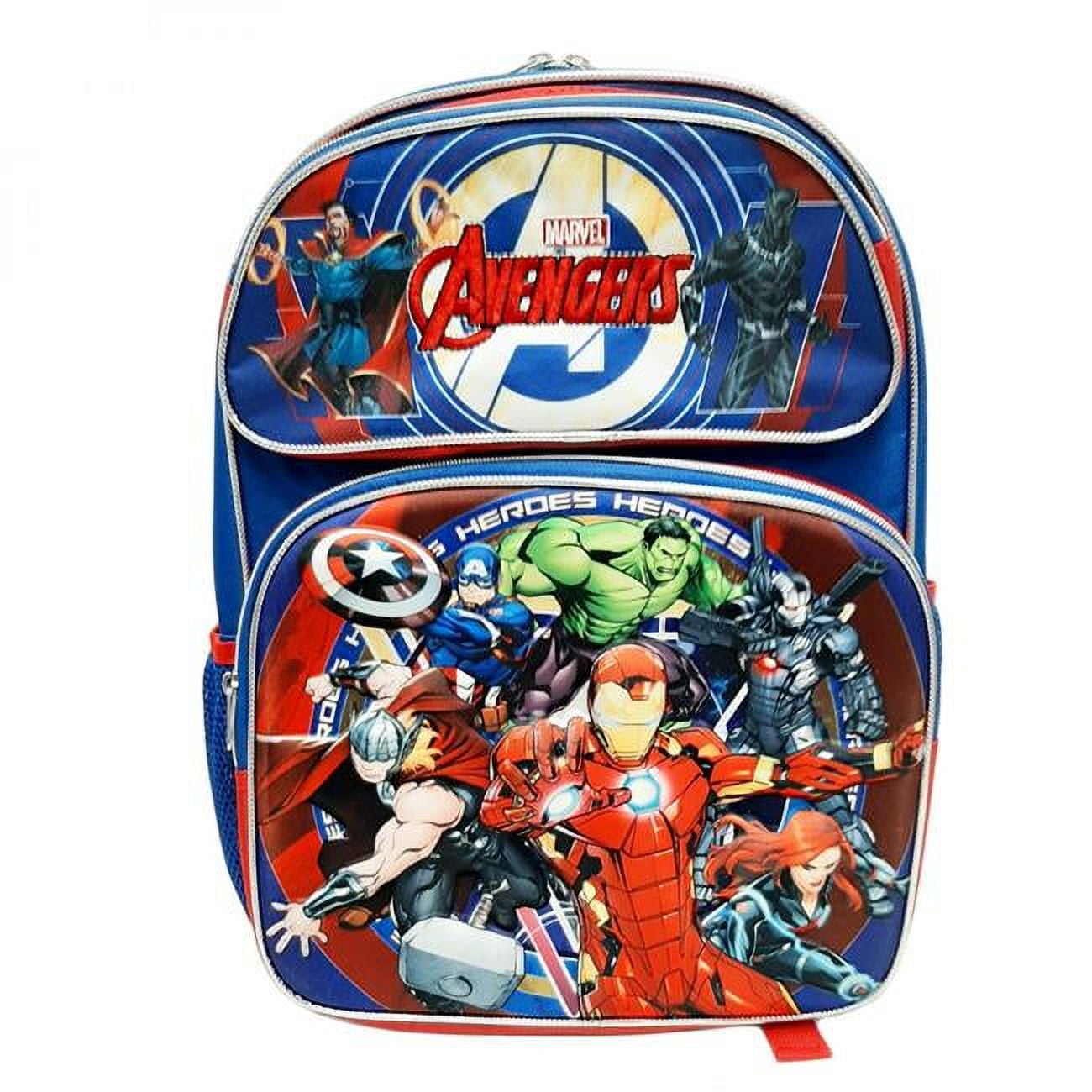 Marvel Ultimate Assemble 3D Backpack with Printed Straps