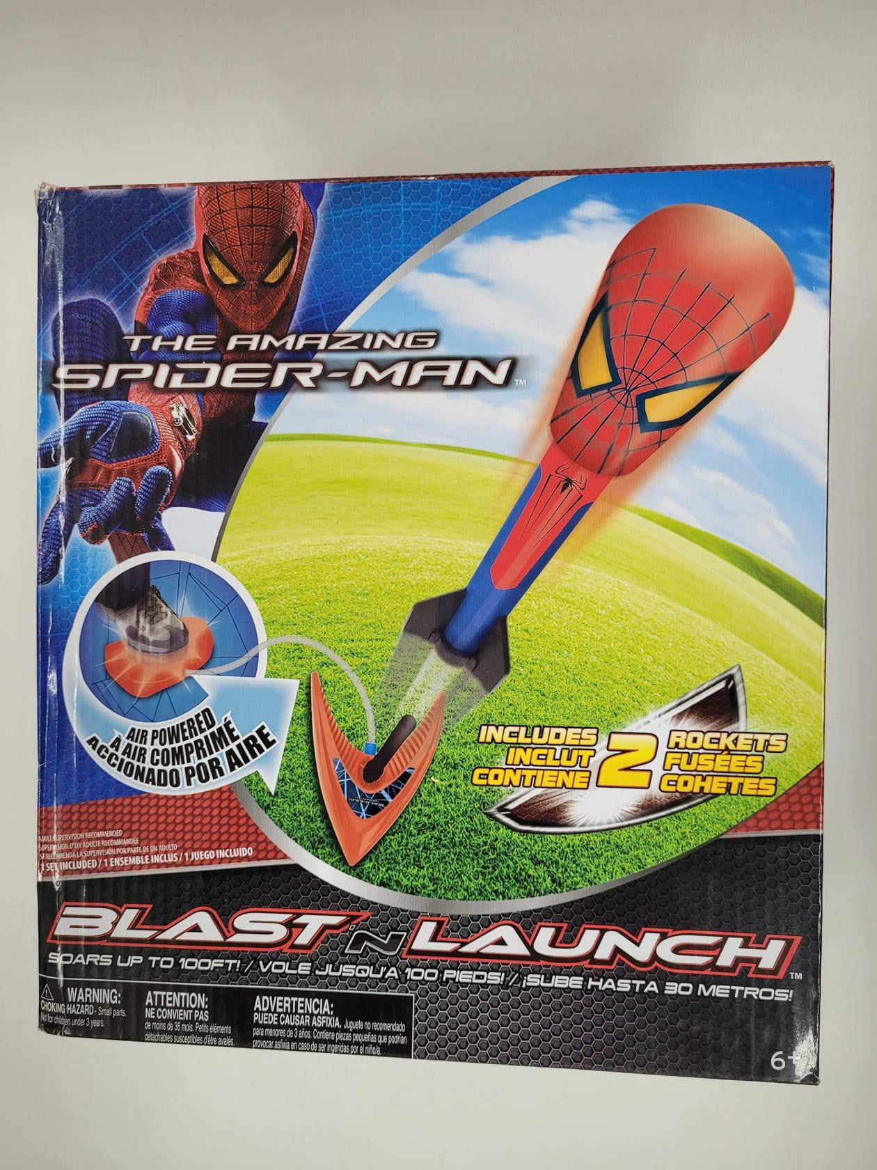 Launcher + car The Amazing Spider-Man Slam 'N Blast