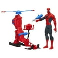 thumbnail image 1 of Marvel Ultimate Spider-Man Titan Hero Series Spider-Man Figure with Web Copter 12 Inches, 1 of 5