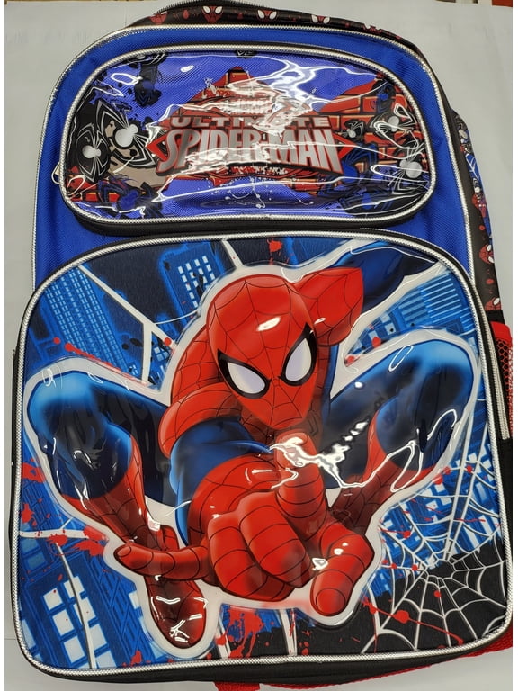 Ultimate Spiderman 16" inches Backpack New with Tags