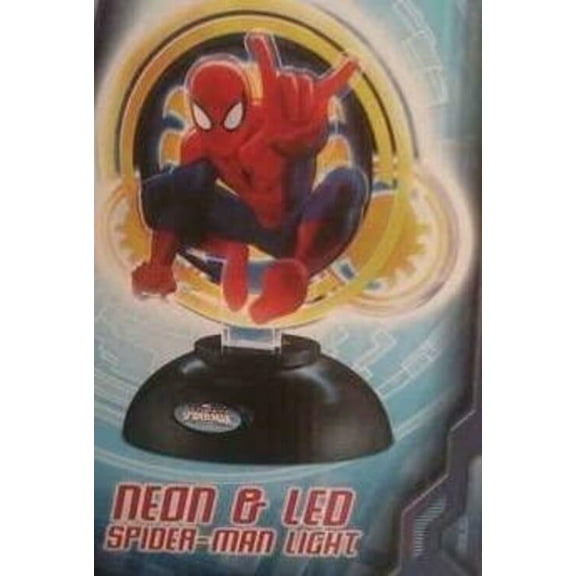 Marvel Ultimate Spiderman Neon And LED Light : Superhero Neon Lights