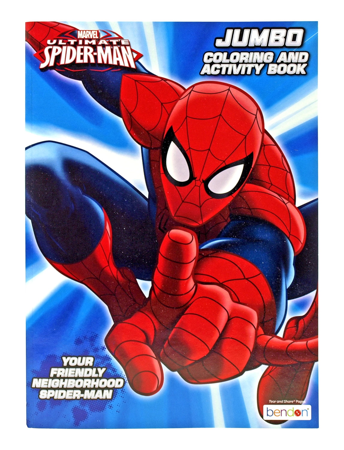 Marvel Ultimate Spiderman Superhero Coloring and Puzzle Activity Book ...
