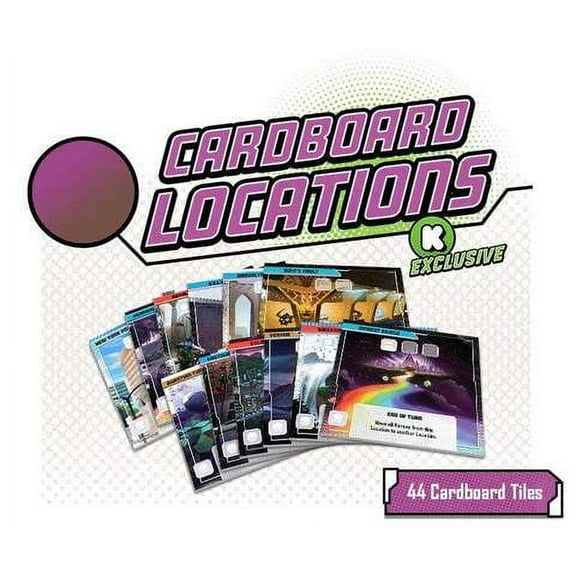 Marvel United Cardboard Locations CMoN Kickstarter exclusive