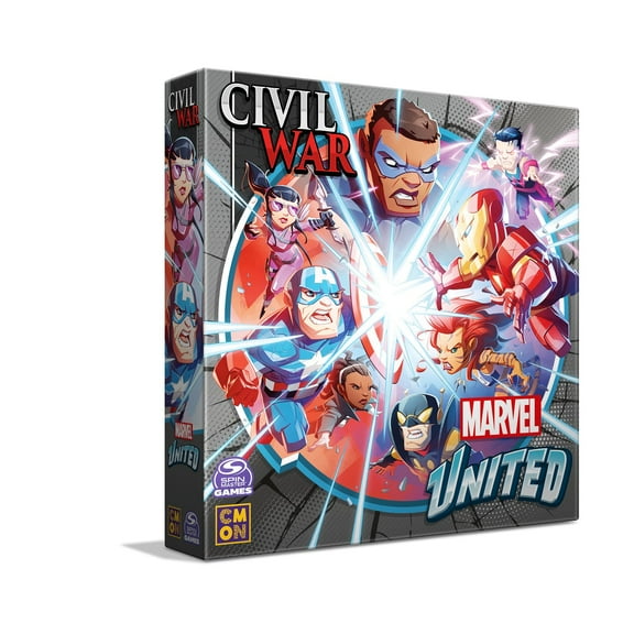 Marvel United Miniatures Game: Civil War Expansion for Ages 14 and up, from Asmodee