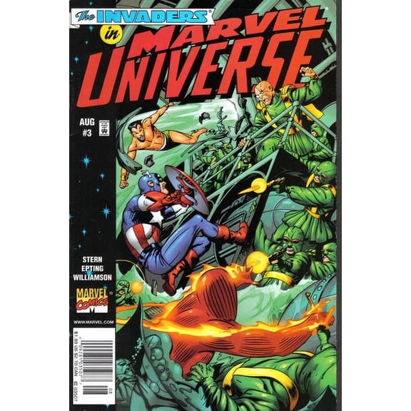 Marvel Universe #3 (Newsstand) VF ; Marvel Comic Book