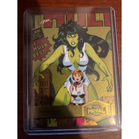 Marvel Universe Base Set Retail Exclusive Short Print Yellow FX #177