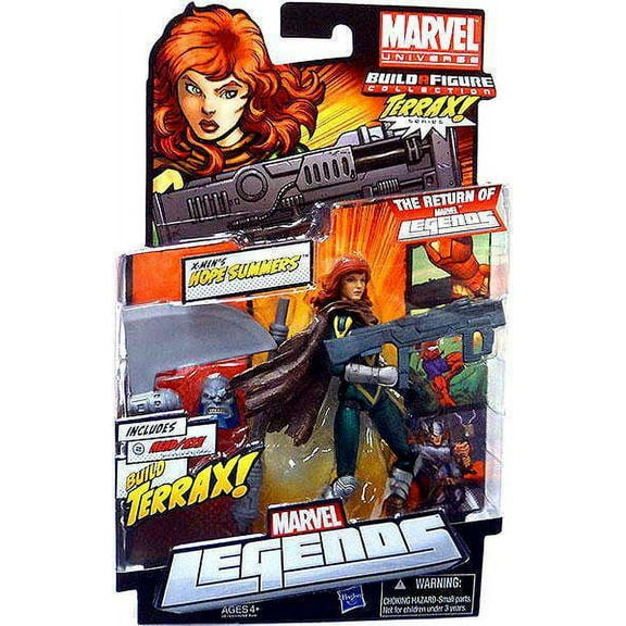Marvel Universe Build A Figure Collection Terrax! Series Marvel Legends X-Men's Hope Summers Figure