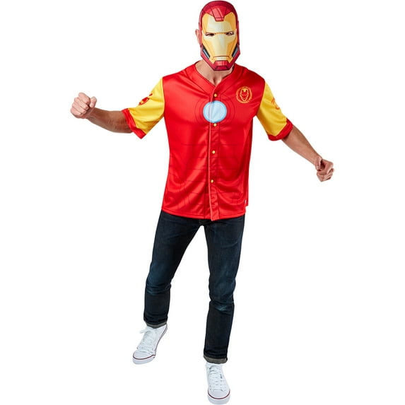 Marvel Universe: Iron Man Men's Baseball Jersey