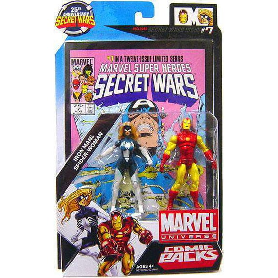 Marvel Universe Iron Man & Spider-Woman Action Figure 2-Pack