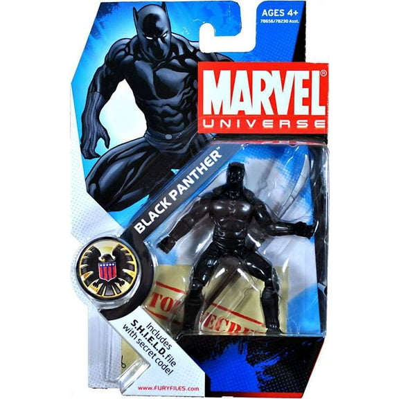 Marvel Universe Marvel Universe Series 1 Black Panther 3.75" Action Figure #5