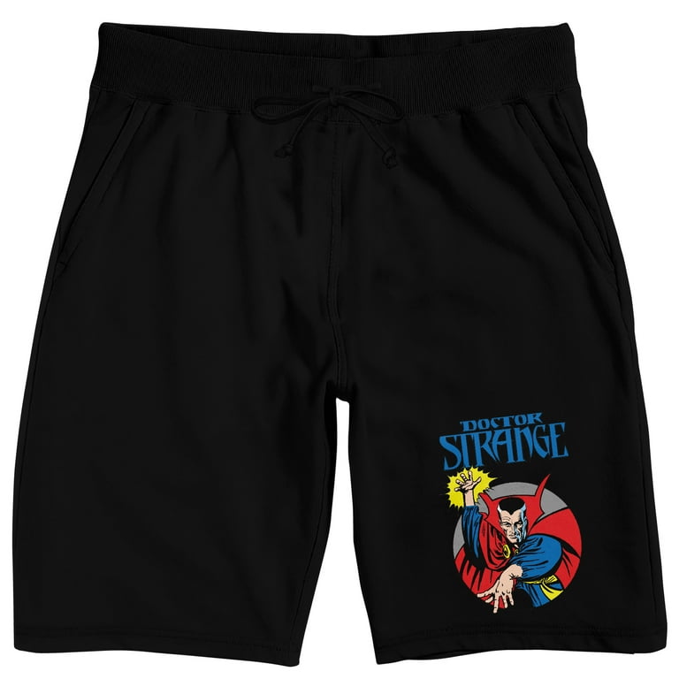 Marvel Universe Publishing Art Archive Doctor Strange Men s Black Sleep Pajama Shorts Large Walmart