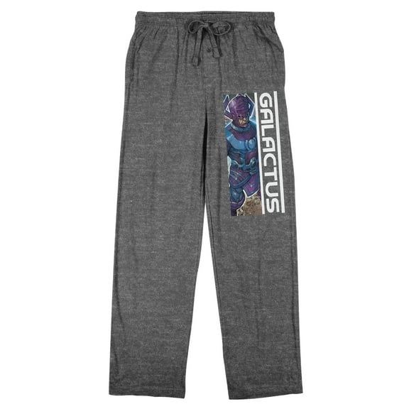 Marvel Universe Publishing Art Archive Galactus on grey heather Adult Sleep Pant-XXL