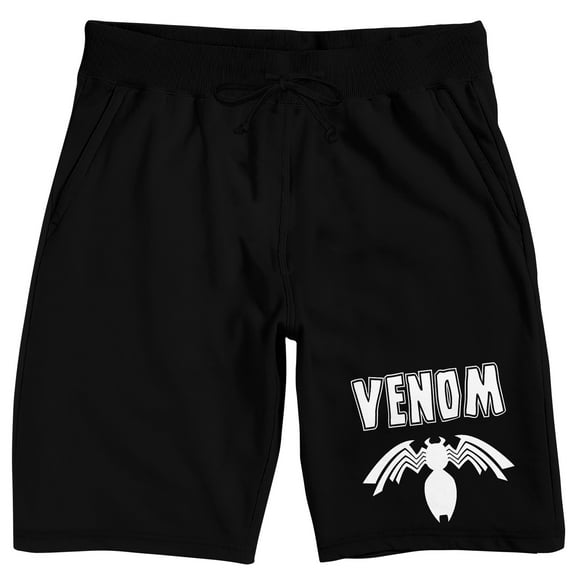 Marvel Universe Publishing Art Archive Men's Black Sleep Pajama Shorts-Medium