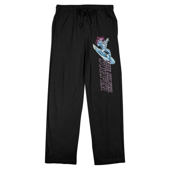 Marvel Universe Publishing Art Archive Silver Surfer on Black Adult Sleep Pant-XS