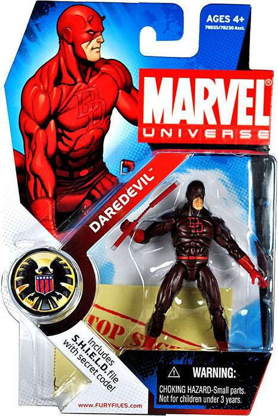 Marvel Universe Series 1 Daredevil Action Figure [Dark Red Costume]
