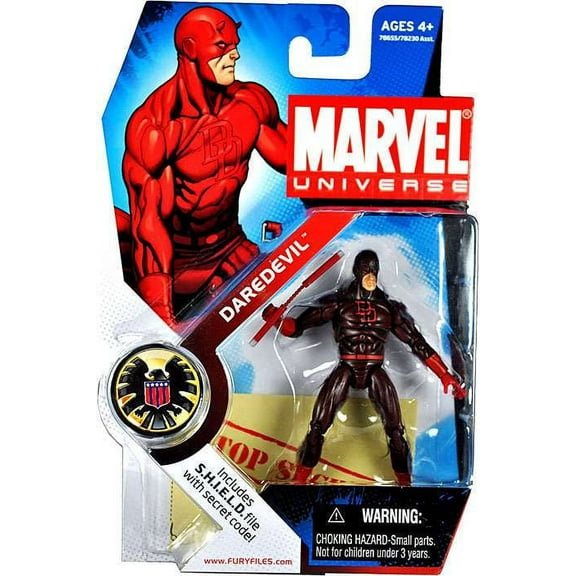 Marvel Universe Series 1 Daredevil Action Figure [Dark Red Costume]
