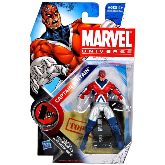 Marvel Universe Series 10 Captain Britain Action Figure