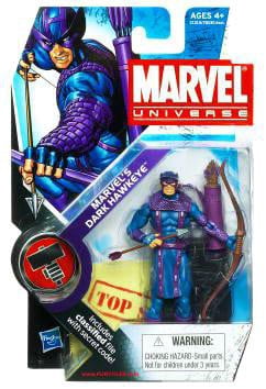 Marvel Universe Series 11 Dark Avengers Dark Hawkeye Action Figure