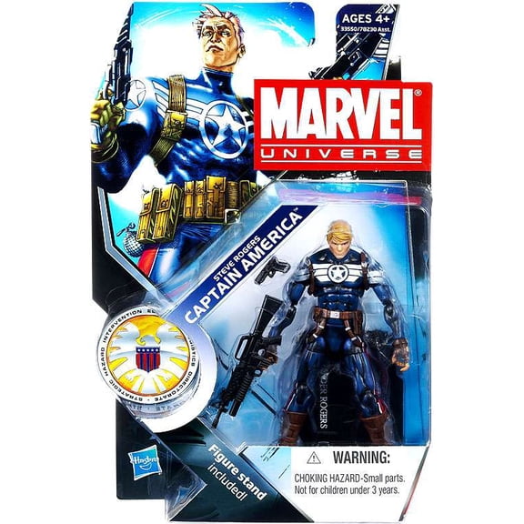 Marvel Universe Series 15 Steve Rogers Captain America Action Figure