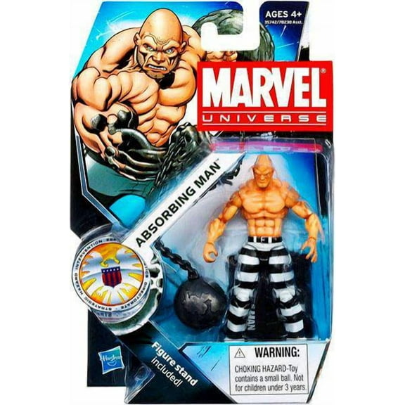 Marvel Universe Series 16 Absorbing Man Action Figure (Striped Pants)