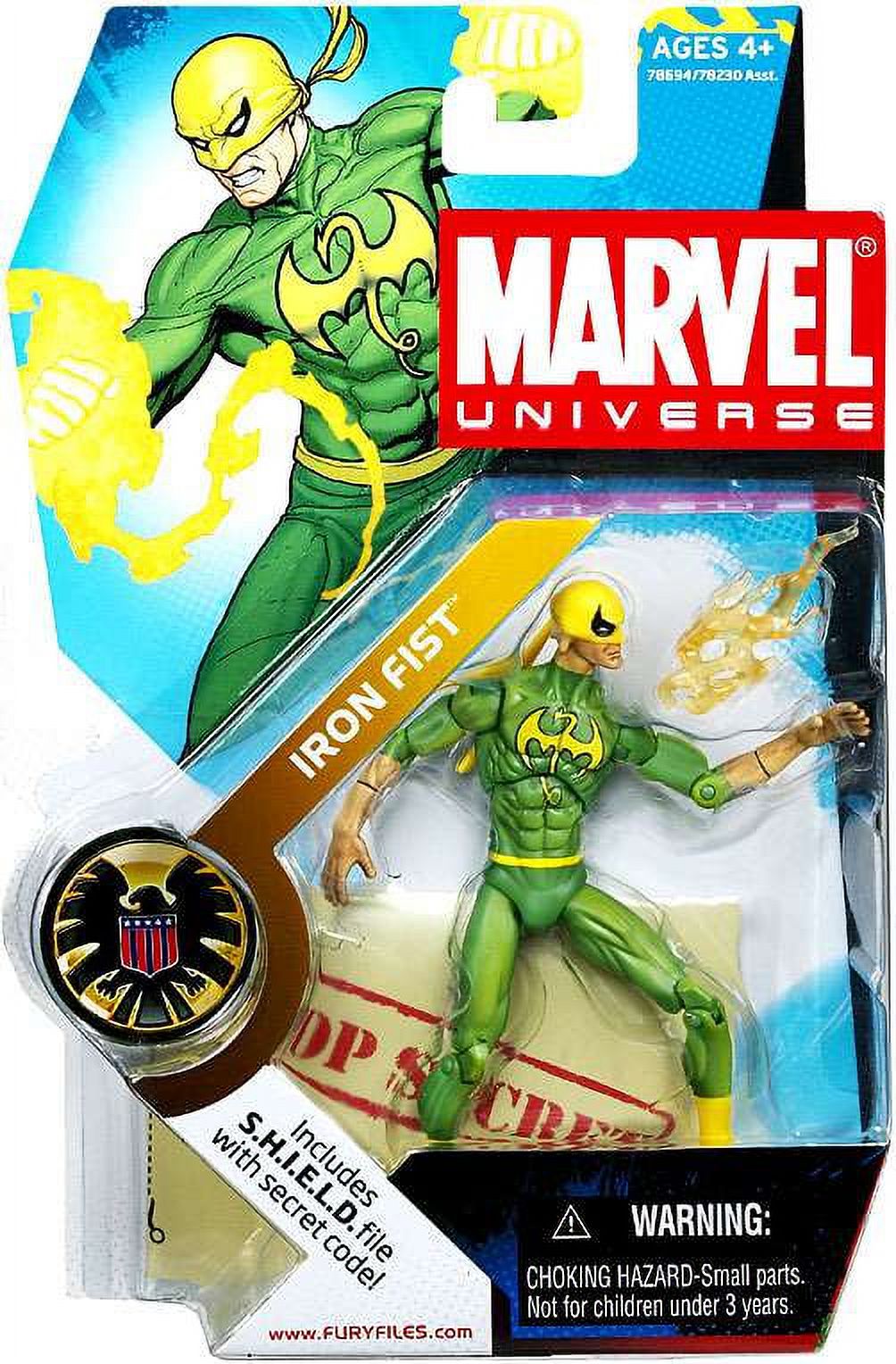 Action Figure Marvel Superhero Mashers – Iron Fist – 15 Cm – Giocattolo Da Collezione Per Bambini