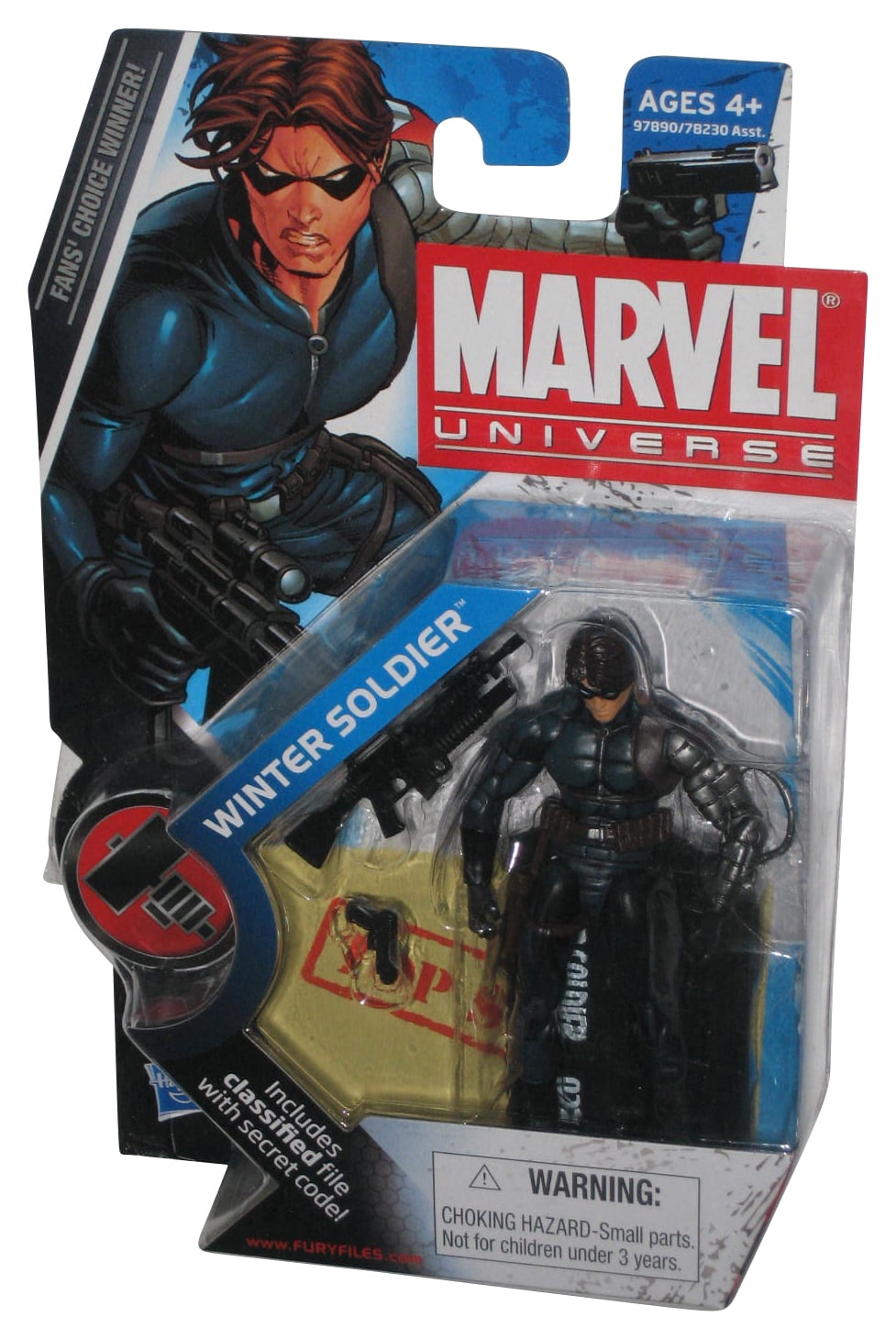 Marvel Universe Series 2 Winter Soldier 2009 Hasbro 3.75 Inch