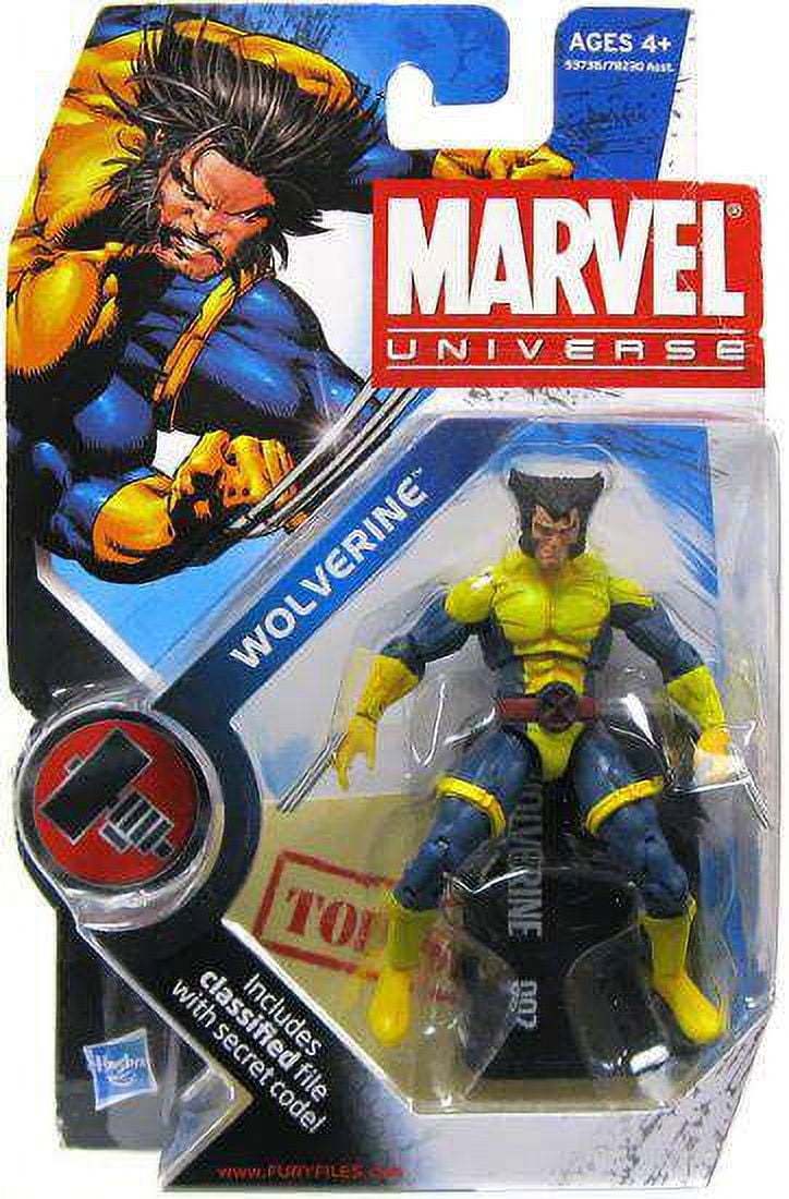 Marvel Universe Series 6 Wolverine Action Figure (Jim Lee Head)