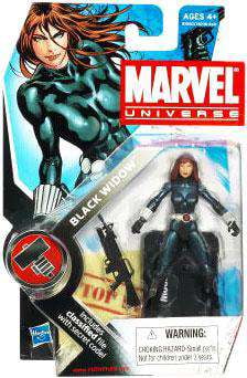 Marvel Universe Series 7 Black Widow Action Figure - Walmart.com