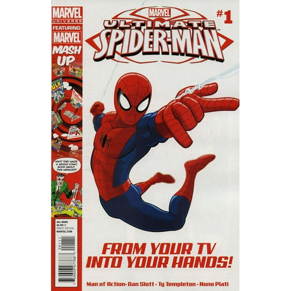 Marvel Universe Ultimate Spider-Man #1 VF ; Marvel Comic Book