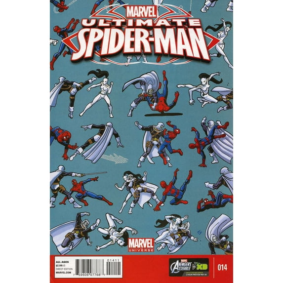 Marvel Universe Ultimate Spider-Man #14 VF ; Marvel Comic Book